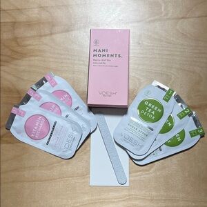 ✨NEW, UNOPENED Voesh Mani Moments Kit with Vitamin Recharge and Green Tea Detox